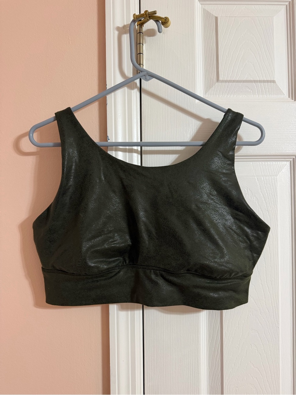 aerie offline Olive Green Sports Bra